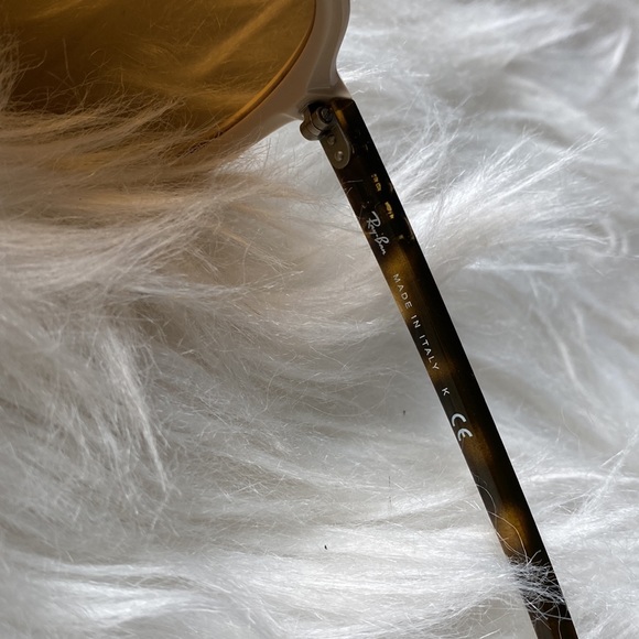 Made in Italy Ray-Ban Aviator Sunglasses with Tortoise Accent - Picture 9 of 15